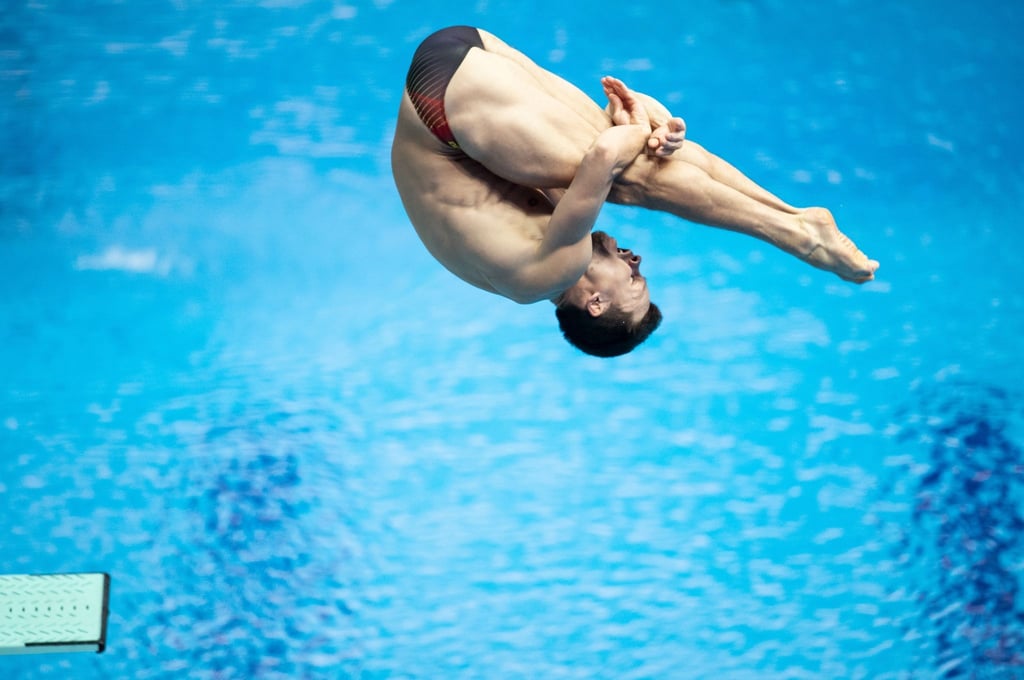 Steht im Budapest im EM-Finale: Wasserspringer Patrick Hausding.