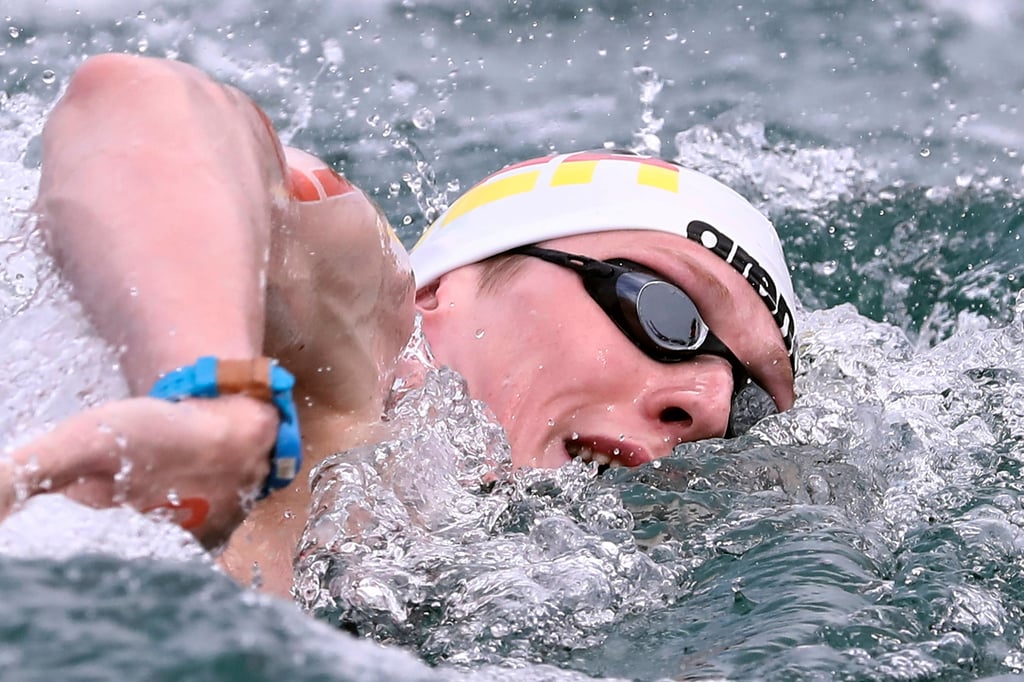 Florian Wellbrock kraulte zur Bronze-Medaille.