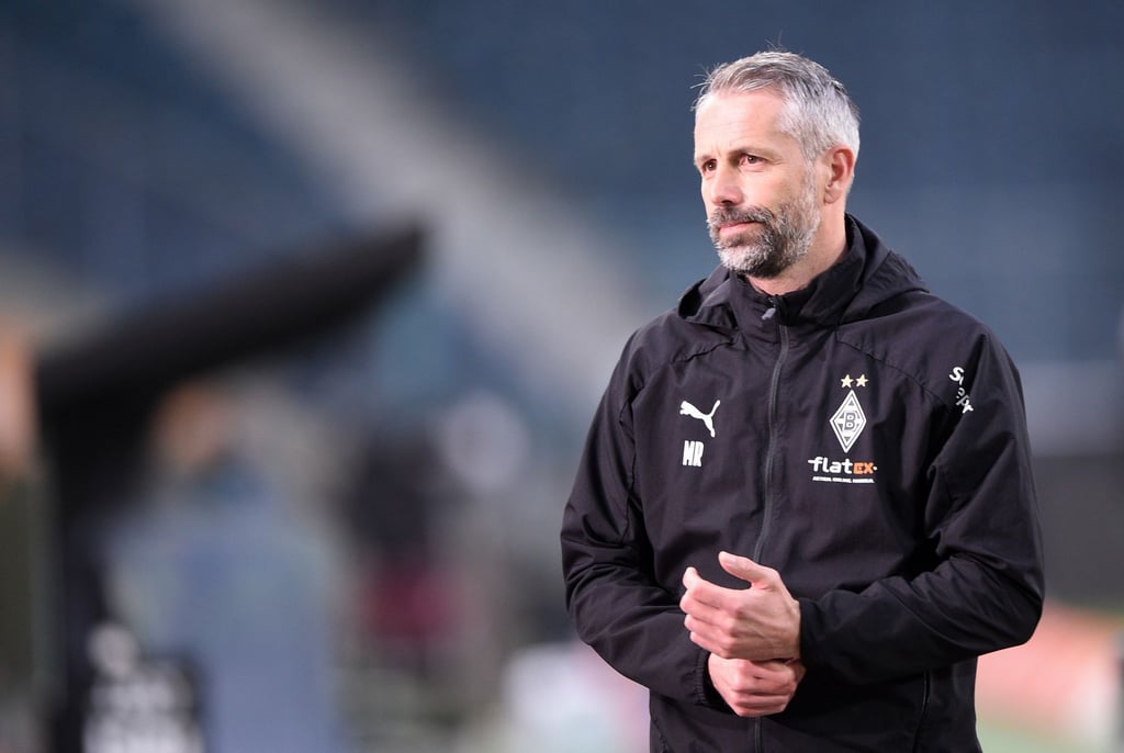 Für Gladbachs Trainer Marco Rose ist es der letzte Auftritt im Borussia-Park vor seinem Wechsel zum BVB.