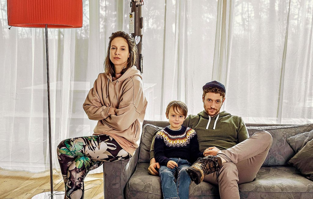 In der Sinnkrise: Melanie (Lisa Bitter) mit Sohn Janosch (Emil Brosch) und Mann Lars (Daniel Donskoy)