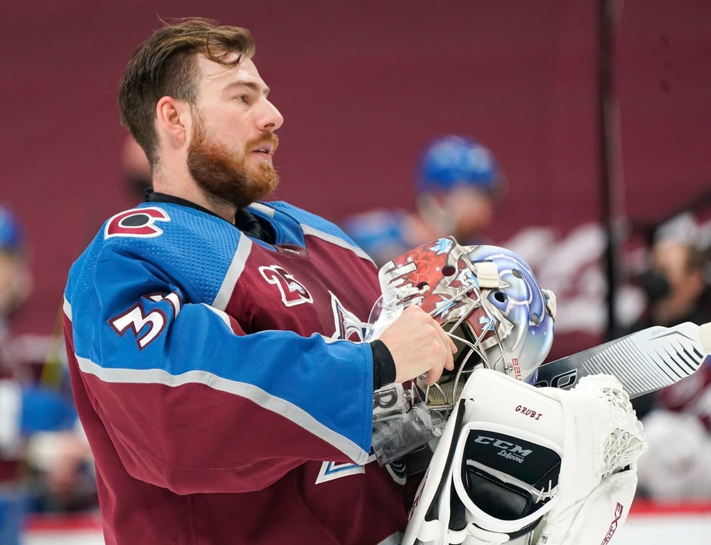 Gewann mit Colorado Avalanche die West-Division: Goalie Philipp Grubauer.