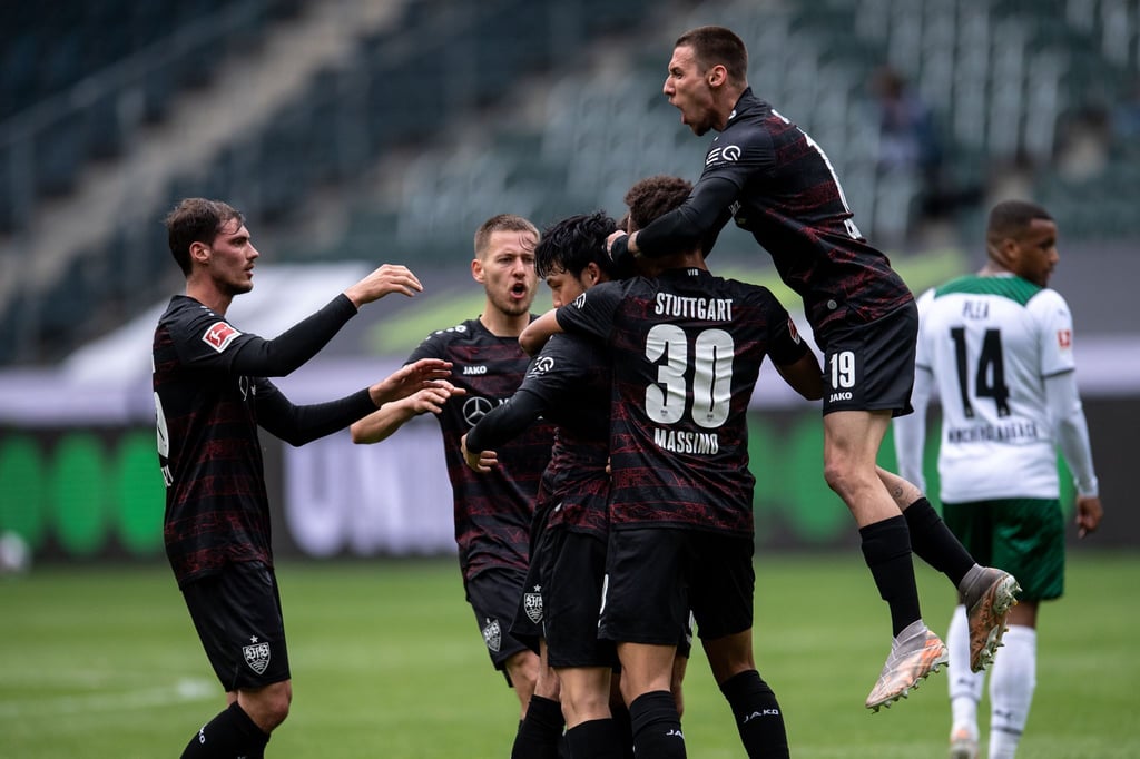 Der VfB Stuttgart konnte die Partie in Mönchengladbach drehen.
