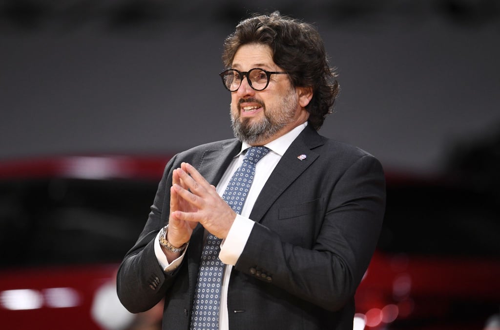 Bayern-Trainer Andrea Trinchieri und sein Team verloren das letzte Spiel gegen Alba deutlich mit 62:100.