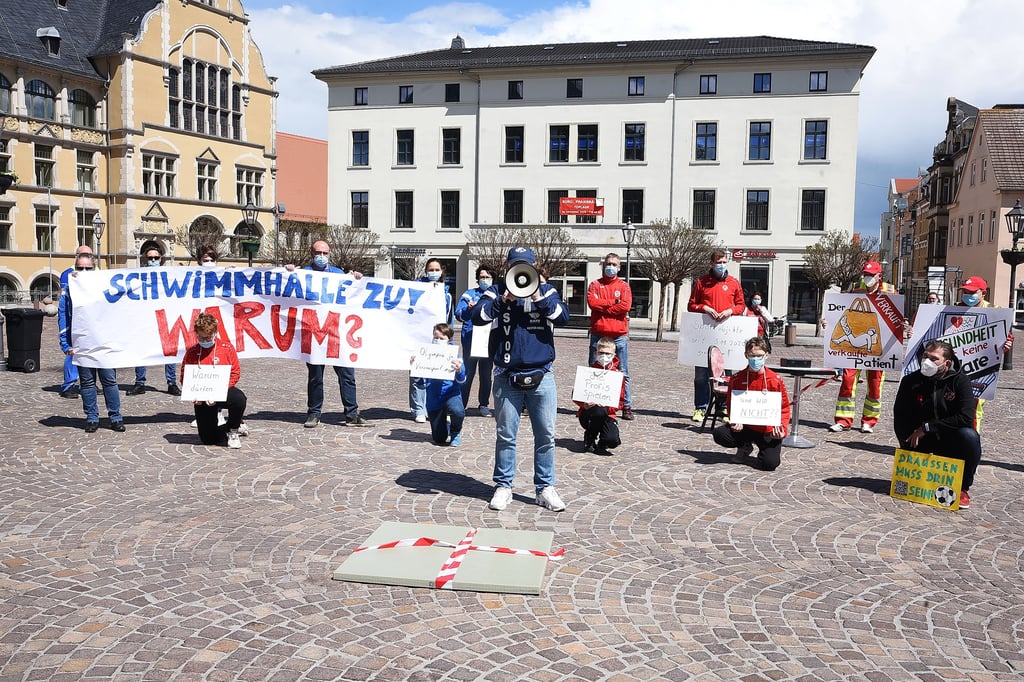 Köthens Sportler haben genug.