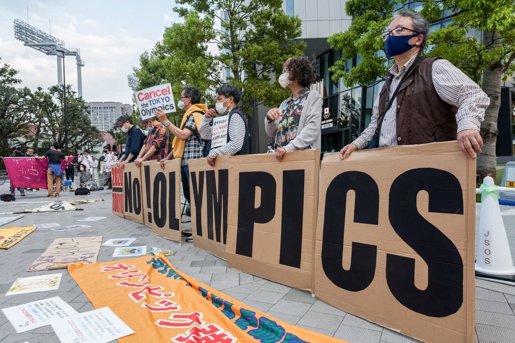 Der Protest gegen Olympia in Tokio nimmt immer mehr zu.