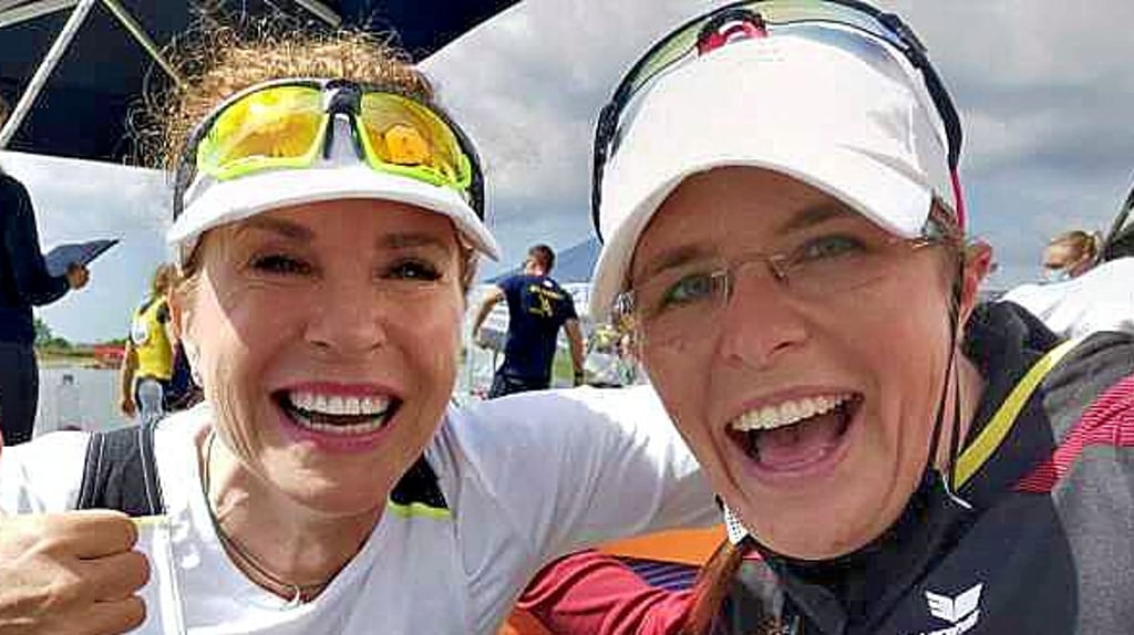 Pascale Bercovitch (l.) und Anja Adler