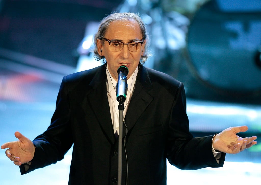 Franco Battiato beim „Festival di Sanremo“ 2007. Der süditalienische Musiker, Liedermacher und Filmregisseur ist gestorben.