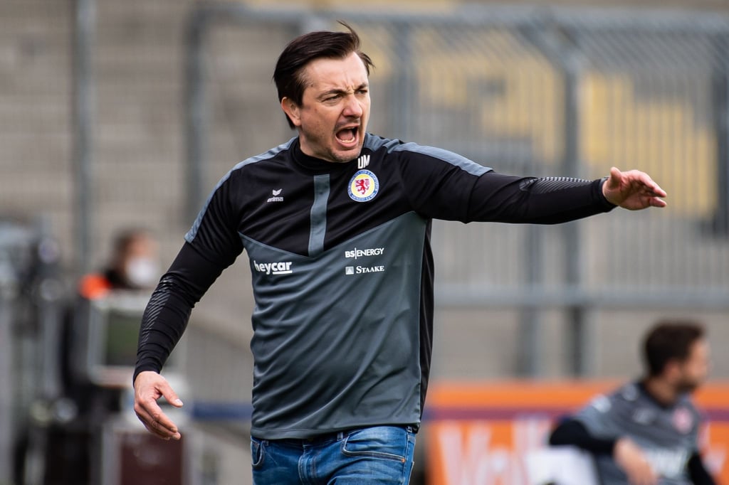 Steht bei Eintracht Braunschweig vor dem Aus: Trainer Daniel Meyer.