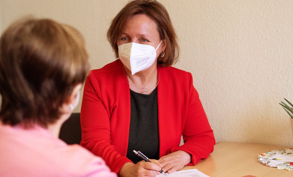 Petra Fritsche arbeitet in Köthen bei der Schuldnerberatung der Arbeiterwohlfahrt.