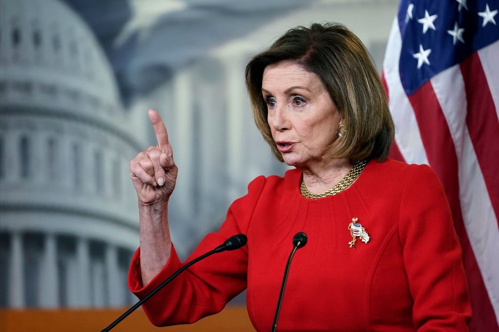 Nancy Pelosi ist die Vorsitzende des US-Repräsentantenhauses.