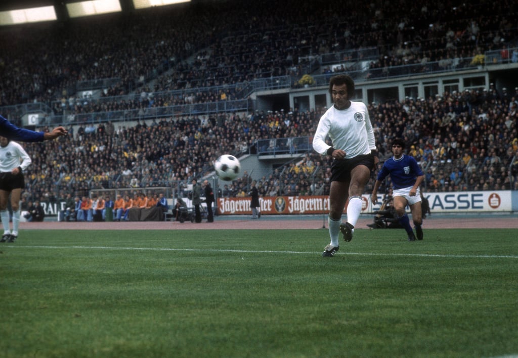 In der deutschen Nationalmannschaft wurde Erwin Kostedde nie glücklich.