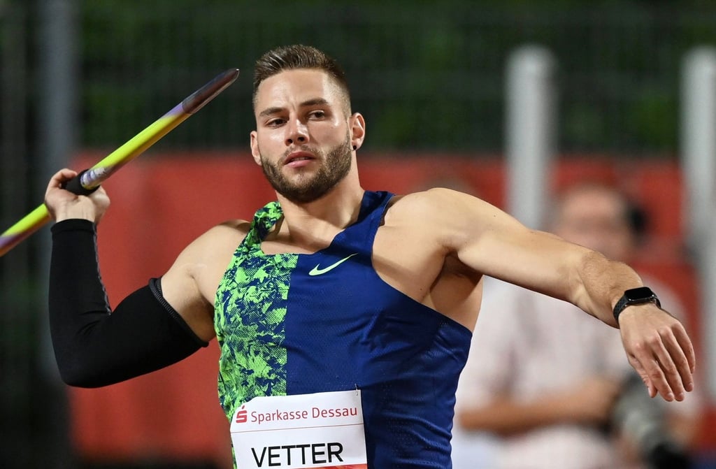 Johannes Vetter warf den Speer 94,20 Meter weit.