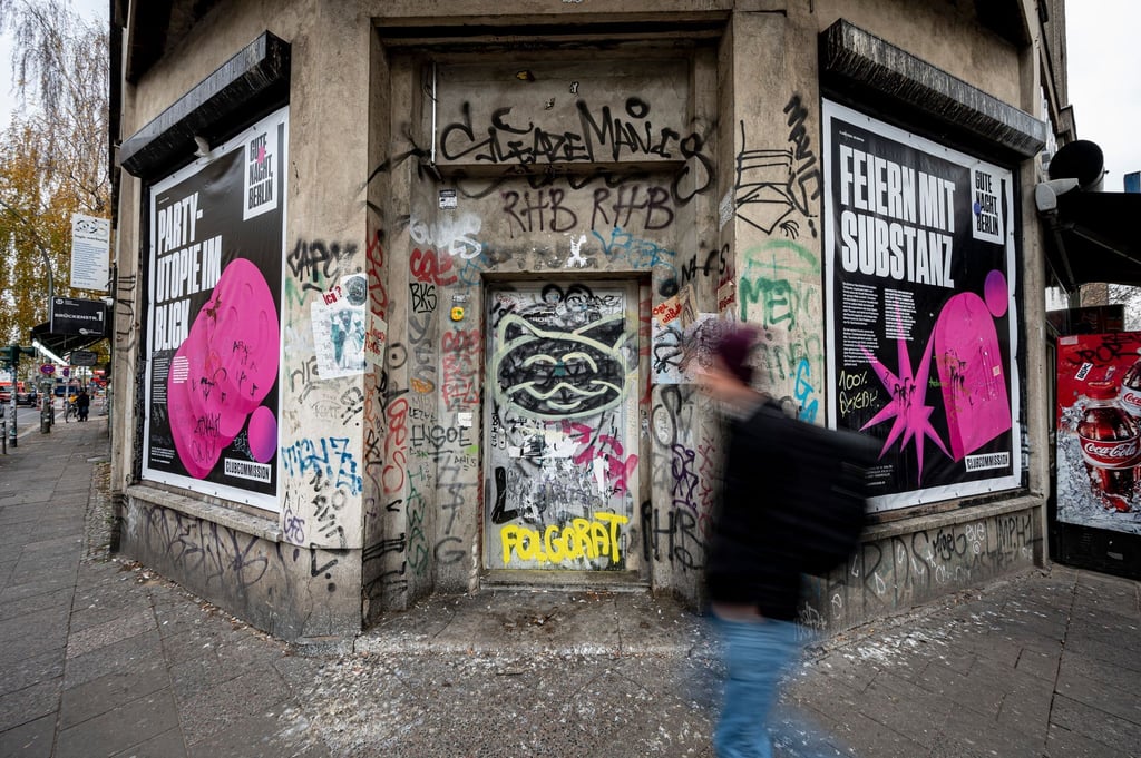 Das Häusereck des KitKat Clubs in Berlin.