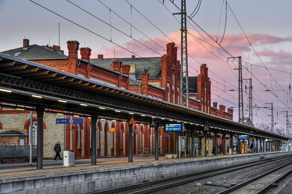 Der Bahnhof in Stendal.