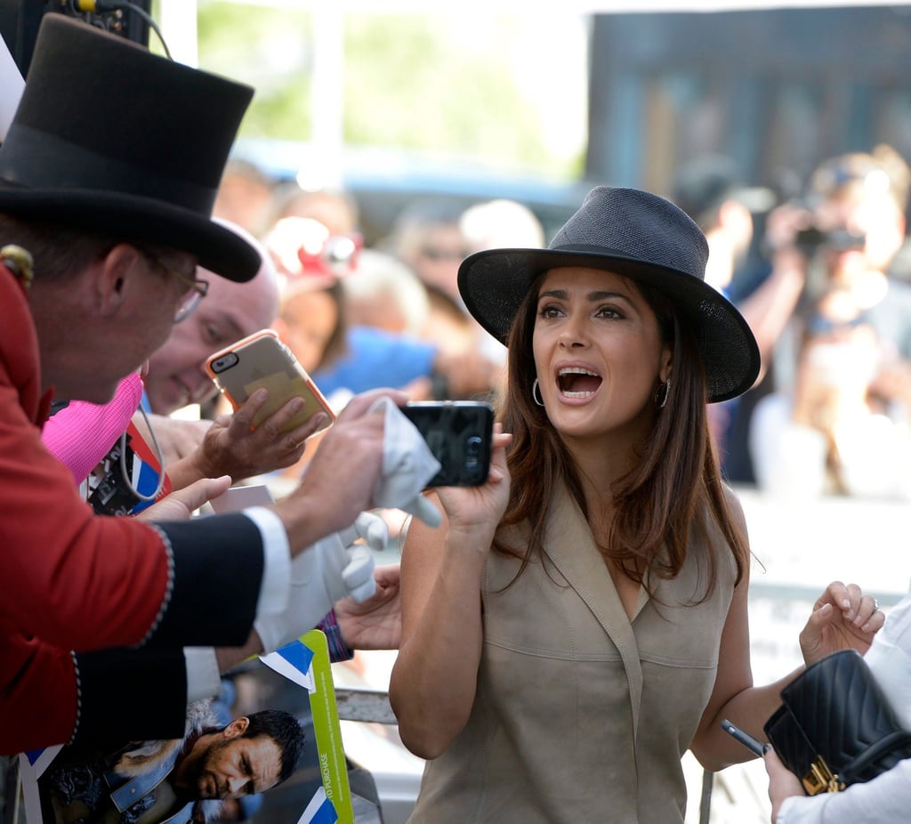 Covid-19-Erkrankung: Selma Hayek, hier 2015 in Hollywood, wollte nicht ins Krankenhaus.
