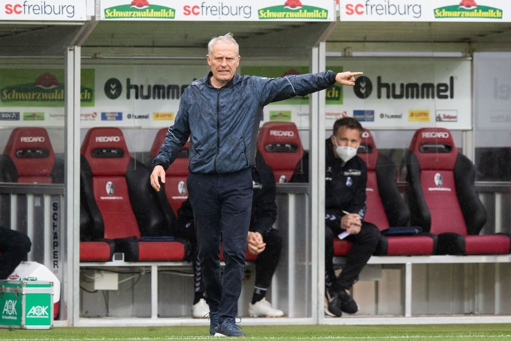 Freiburgs Trainer Christian Streich spricht sich für eine DFB-Präsidentin aus.