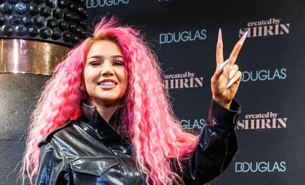 Sängerin Shirin David bei der Präsentation des von ihr kreierten Eau de Parfums "Created by Shirin".