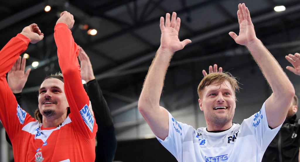 Für SCM-Torwart Jannick Green und Spielmacher Marko Bezjak ist es schon das siebte Final Four mit dem SC Magdeburg.