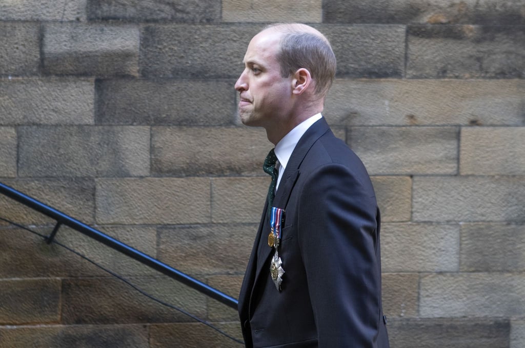 Prinz William, Herzog von Cambridge, trifft zur Eröffnungszeremonie der Generalversammlung der Kirche von Schottland ein, bei der er eine Rede als Lord High Commissioner hält.