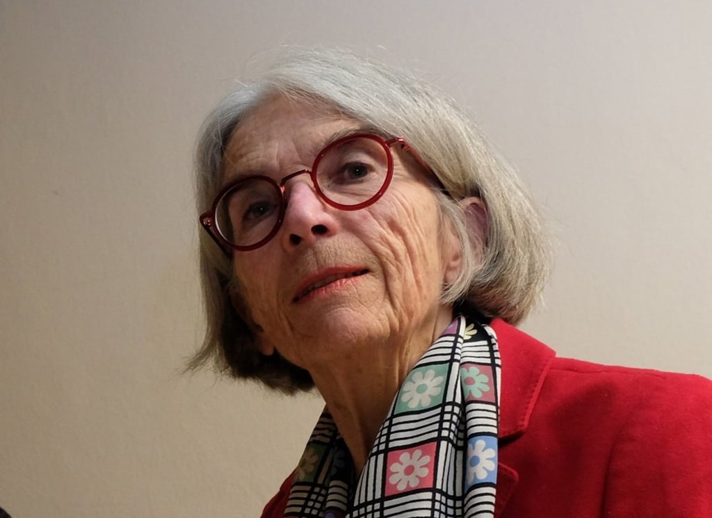 Donna Leon, US-amerikanische Schriftstellerin, bei einer Signierstunde im Ballhaus „Neue Welt“. (Archivbild)