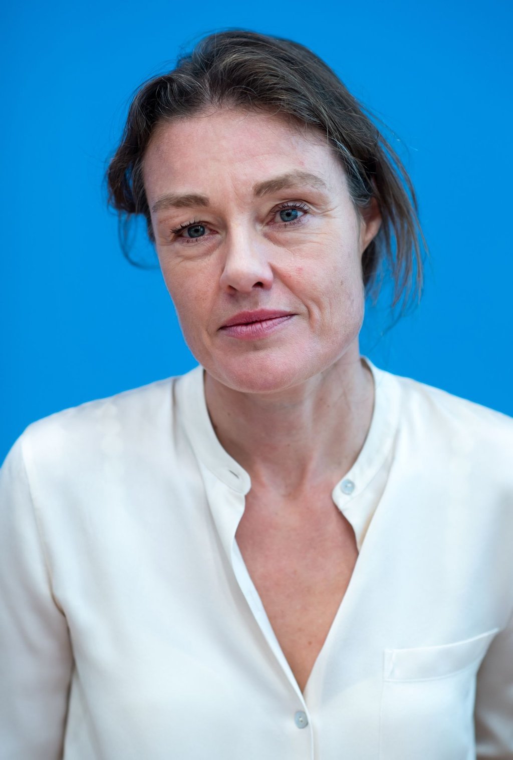 Katja Kraus hat keine Ambitionen auf den Job als DFB-Präsidentin.