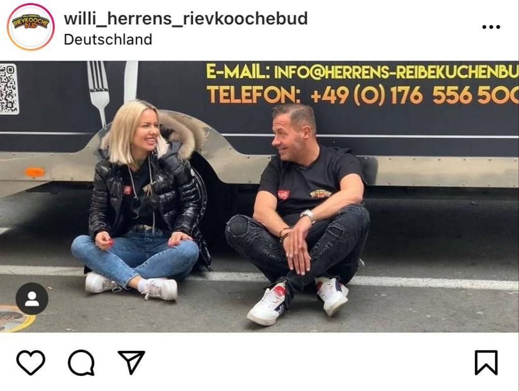 Letzter Beitrag auf dem Kanal des Reibekuchen-Foodtrucks.