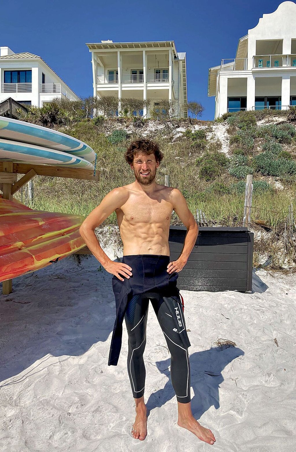 In der amerikanischen Sonne bereitete sich Marcus Herbst in den letzten Monaten auf einige Rennen vor.