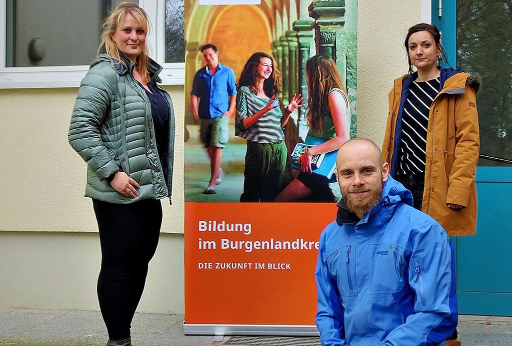 Die Netzwerkstelle „Schulerfolg sichern“ besteht aus Katrin Hofmann, Paul Lange und Franziska Klering.