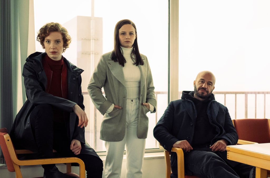 Jasna Fritzi Bauer (Mitte) ist die neue Kommissarin im „Tatort“ aus Bremen. Sie ermittelt zusammen mit Linda Selb (Luise Wolfram und Mads Andersen (Dar Salim).