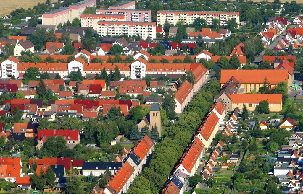 In Nachterstedt gibt es zahlreiche Wohnungen, die der ?Vorharzer Heimstätte? gehört haben.