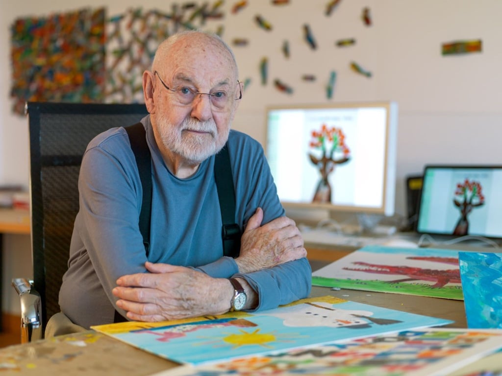 Eric Carle, hier 2017, ist im Alter von 91 Jahren gestorben.