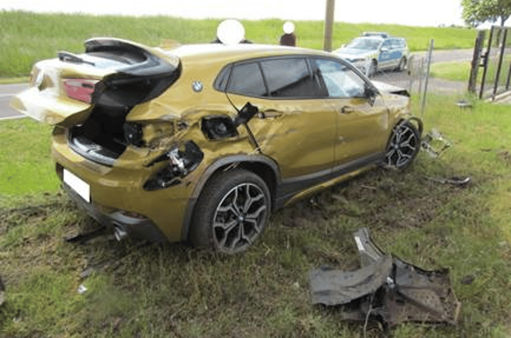 Der Wagen des 64-jährigen Rentners wurde bei dem Unfall schwer beschädigt.