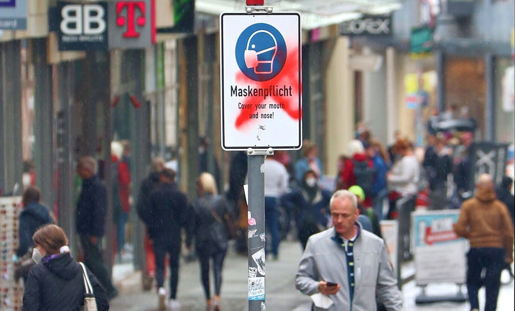Ohne Masken durch die Stadt
