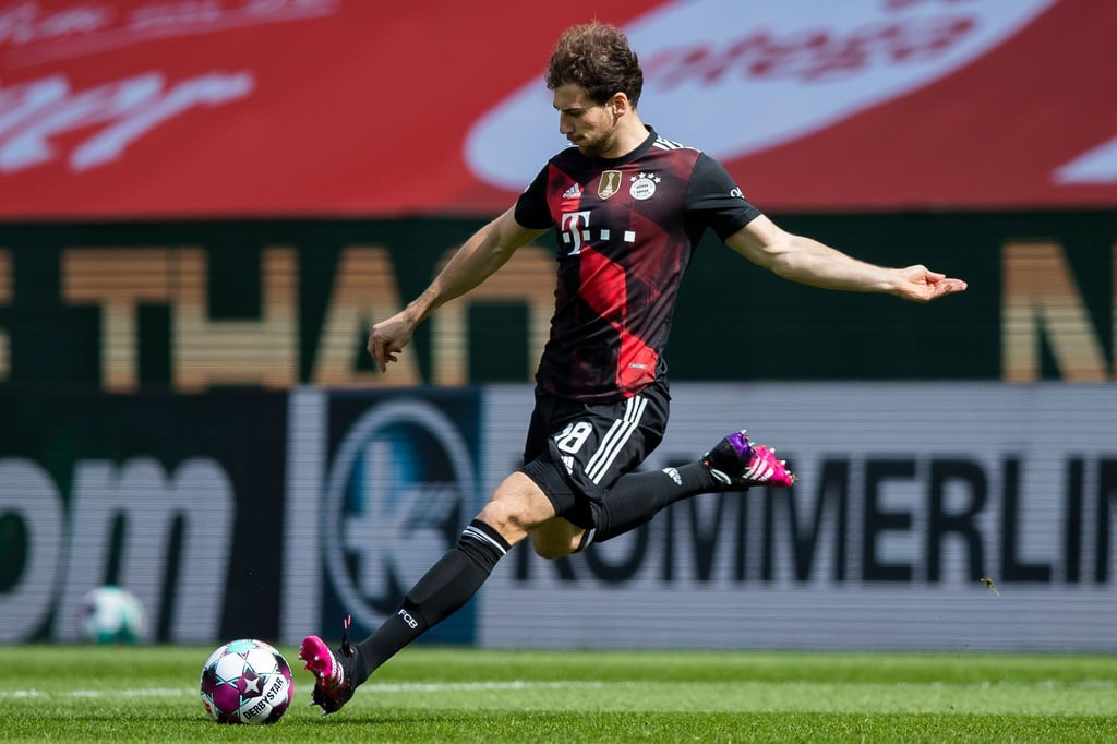 Münchens Leon Goretzka in Aktion.
