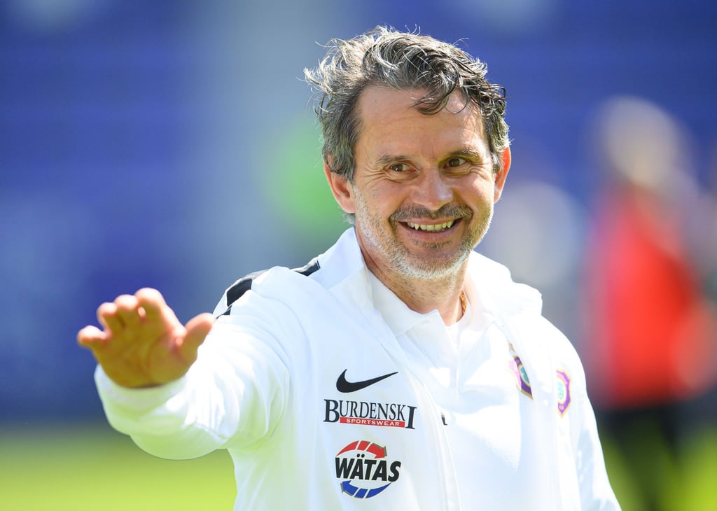 Aues Trainer Dirk Schuster.