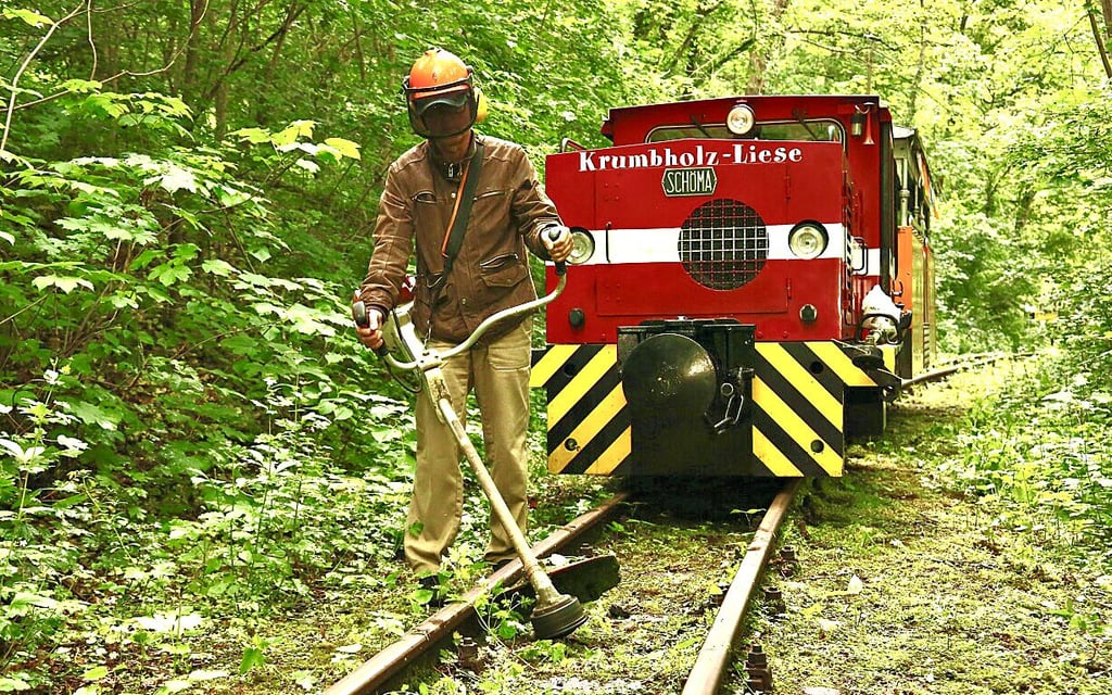 Die Parkeisenbahn in Bernburg fährt ab dem heutigen Freitag wieder.