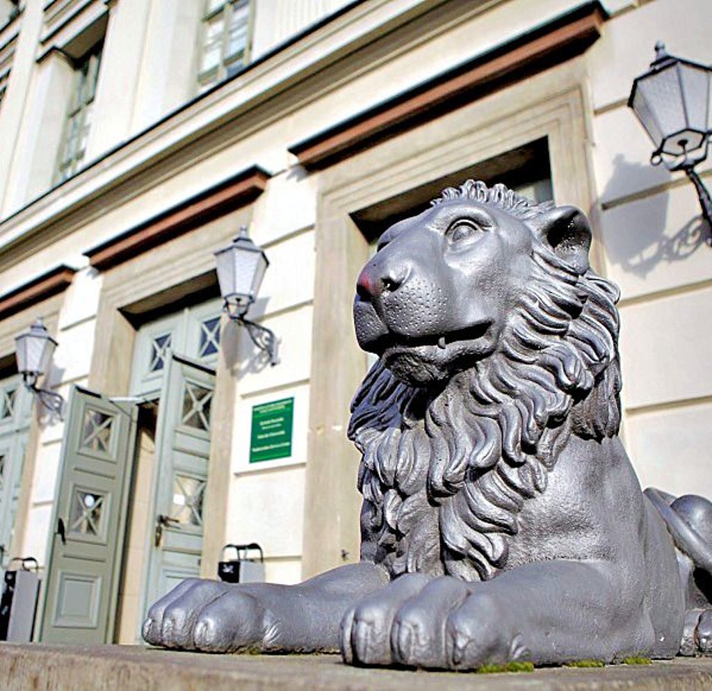 Das Löwengebäude der Martin-Luther-Universität Halle