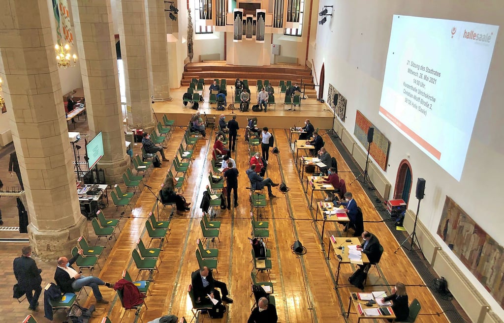 Die Sitzung des Stadtrates fand am vergangenen Mittwoch in der Konzerthalle Ulrichskirche statt.