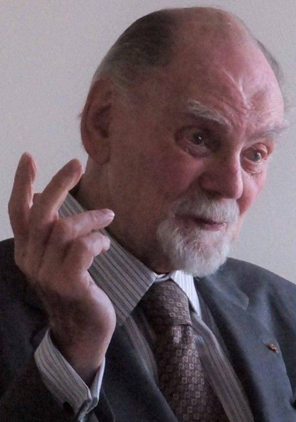 Prof. Dr. Peter Paret (1924-2020) weilte 2017 in Burg.