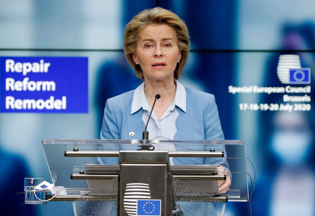 Ursula von der Leyen, Präsidentin der Europäischen Kommission.