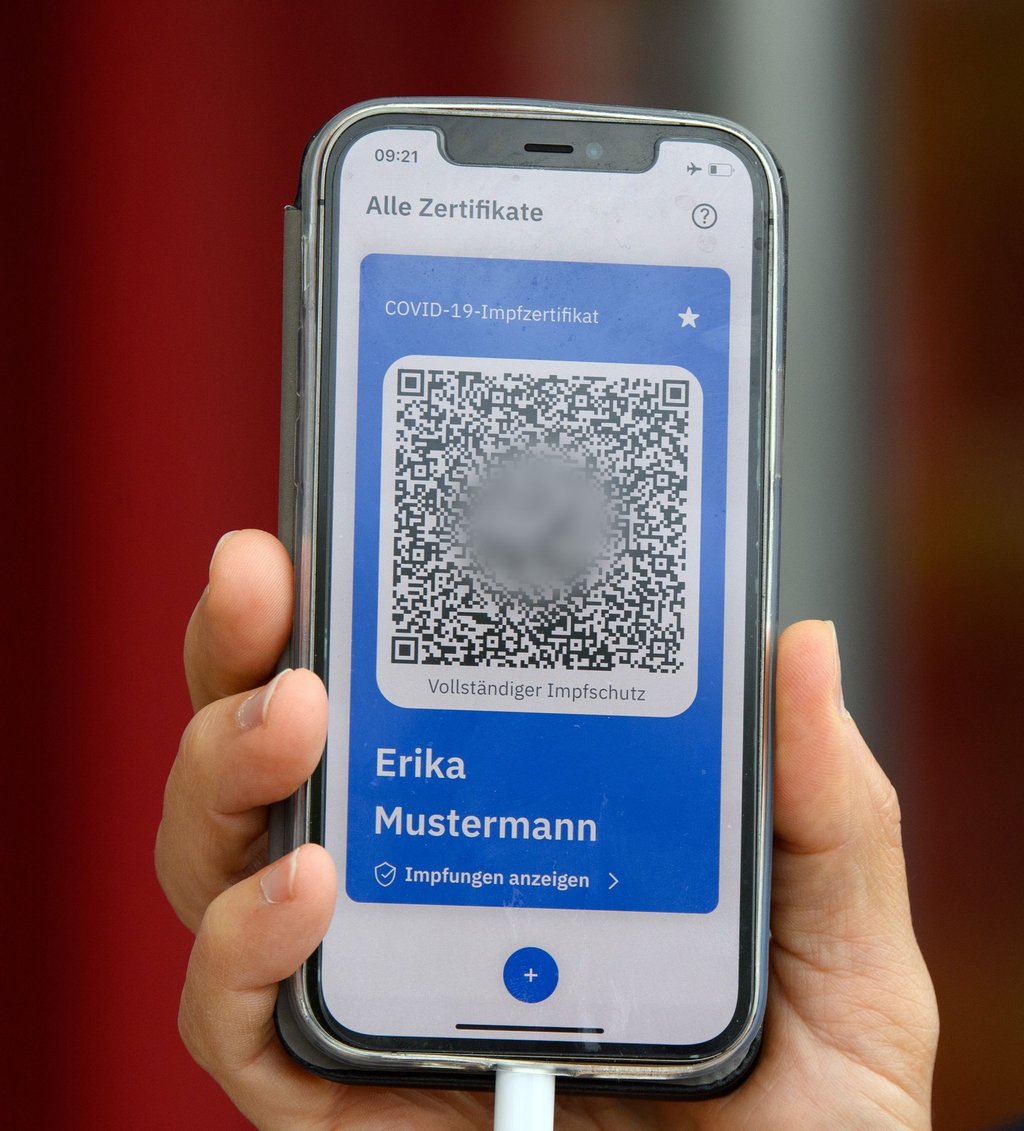 Digitaler Impfpass.