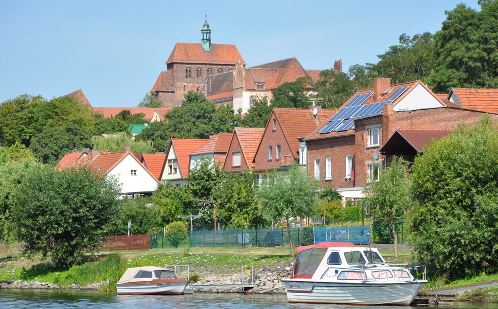 Der Dom prägt das Stadtbild Havelbergs.