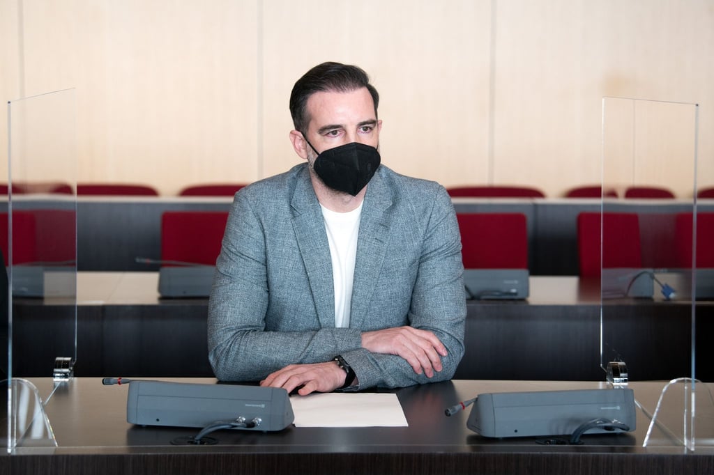 Christoph Metzelder im Amtsgericht Düseldorf. Das Urteil gegen den ehemaligen Nationalspieler ist rechtskräftig.
