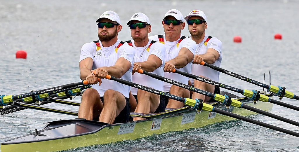 Max Appel (l.) sicherte sich mit seiner Crew den ersten Podestplatz der Saison.