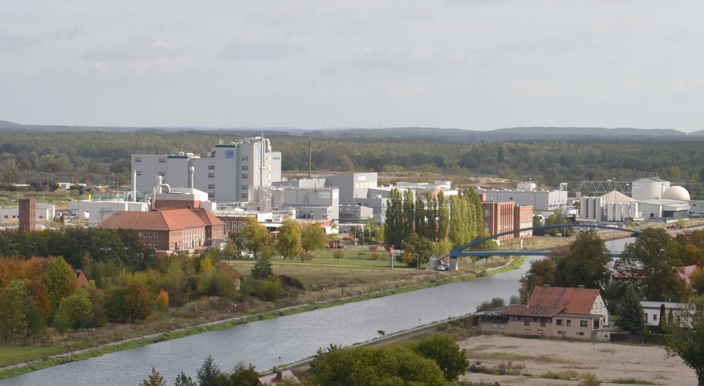 Aussicht auf den Chemiepark. Im Spätsommer wird der Standort ein Jubiläum begehen.