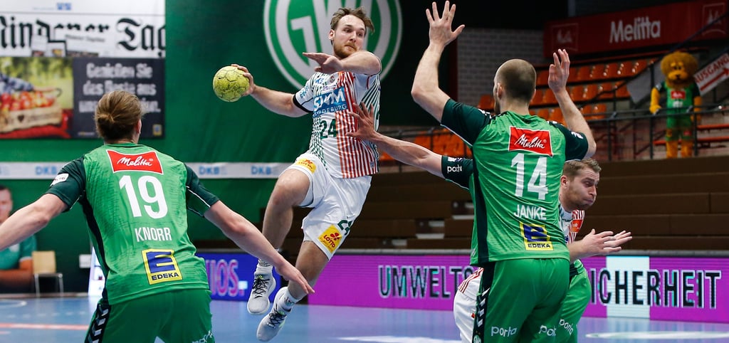 Christian O'Sullivan hat seine Verletzung am Oberschenkel auskuriert und konnte beim Sieg gegen GWD Minden wieder in die Höhe steigen.