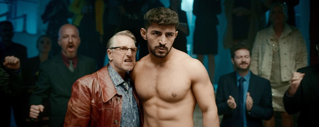 Kleinganove Ozzy (Martin Semmelrogge) und Boxer Kunta (Netschirwan Idris) in einer Szene aus „Limbo“