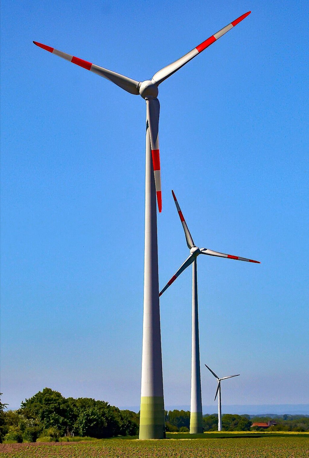 Die Windkraftanlagen bei Klein Germersleben gehören zum Vorranggebiet in der Gemeinde.
