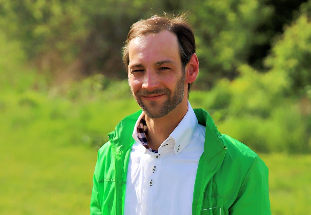 Dave Gerecke tritt bei der Landtagswahl als Direktkandidat der Partei Bündnis 90/Die Grünen im Wahlkreis Oschersleben-Wanzleben an.