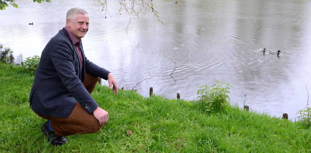 Swen Knöchel (Linke), Landratskandidat in Anhalt-Bitterfeld 2021.